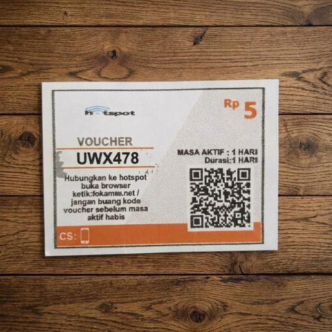 FOKAMM Hotspot Voucher 1 Hari